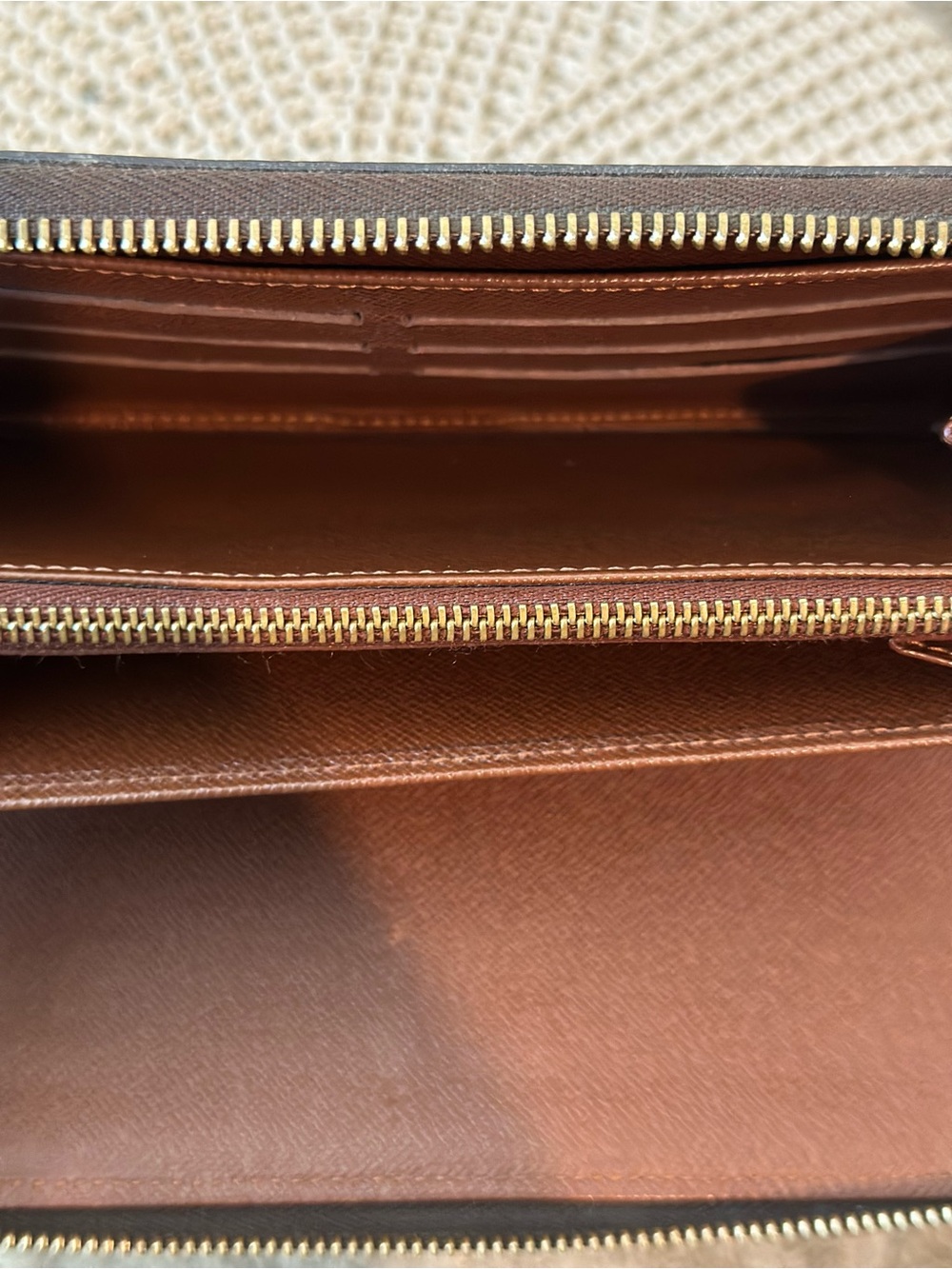 Louis Vuitton Monogram Zippy Organizer Wallet in Monogram Brown - Picture 14 of 14